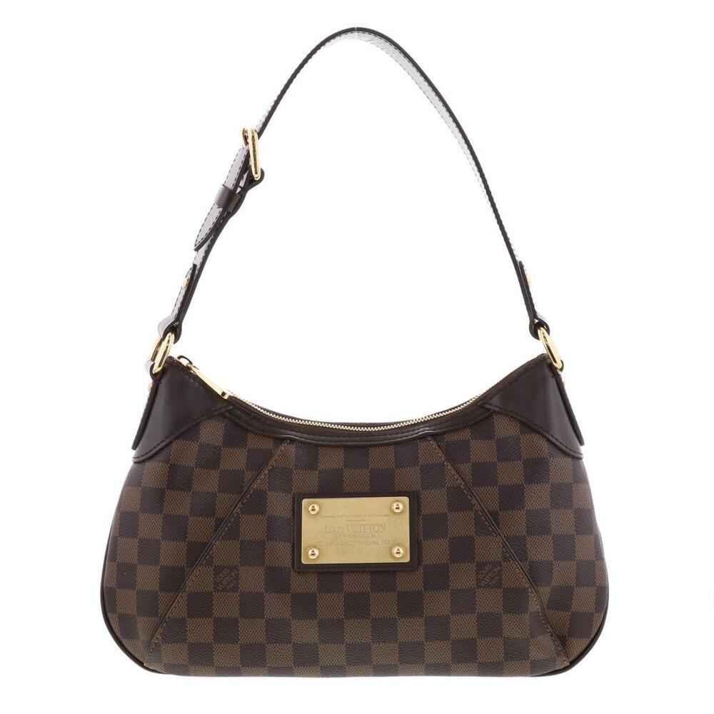 LOUIS VUITTON Damier Tate Bag Ebene Brown